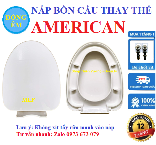 NẮP BỒN CẦU AMERICAN