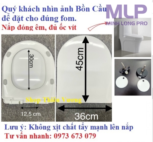 Nắp bồn cầu chữ U