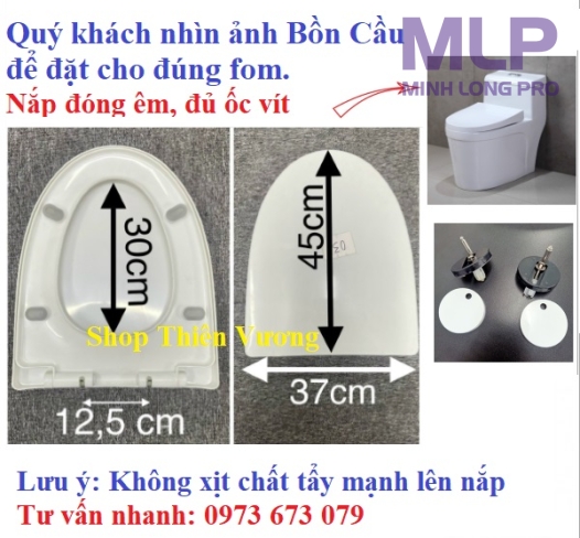 Nắp bồn cầu chữ V