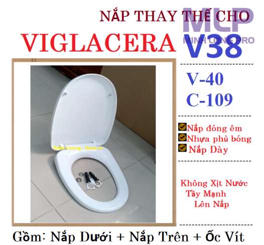 Nắp Viglacera V38-V40-V109